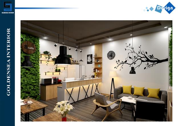 Goldensea Interior - Thiết kế quán cafe đẹp