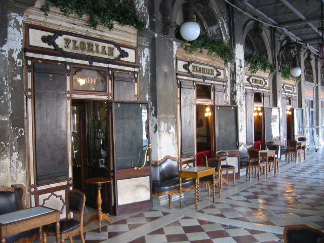 Cafe Florian, Venice - hình ảnh quán cafe đẹp nhất thế giới