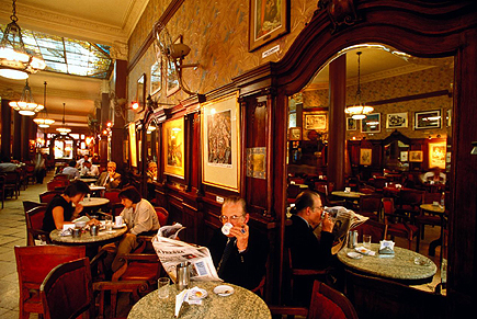 Cafe Tortoni, Buenos Aires - hinh anh nhung quan cafe dep nhat tren the gioi 