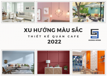 Xu hướng màu sắc dùng trong thiết kế quán cafe 2022 3